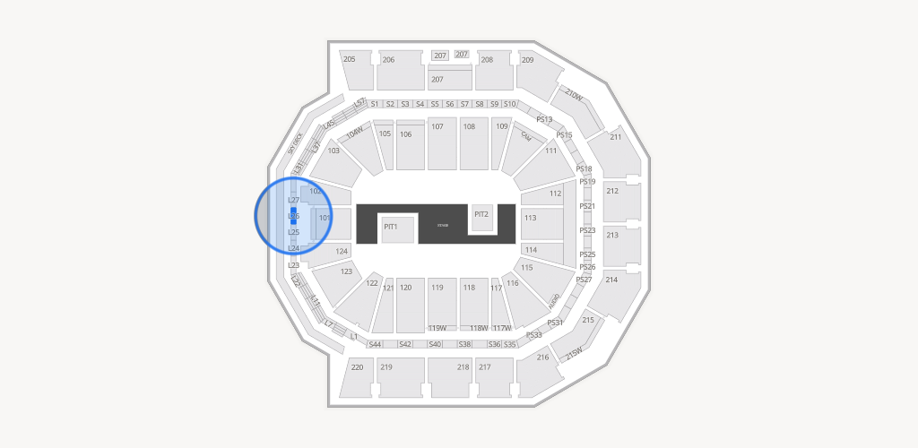 Moody Center ATX Seating Chart