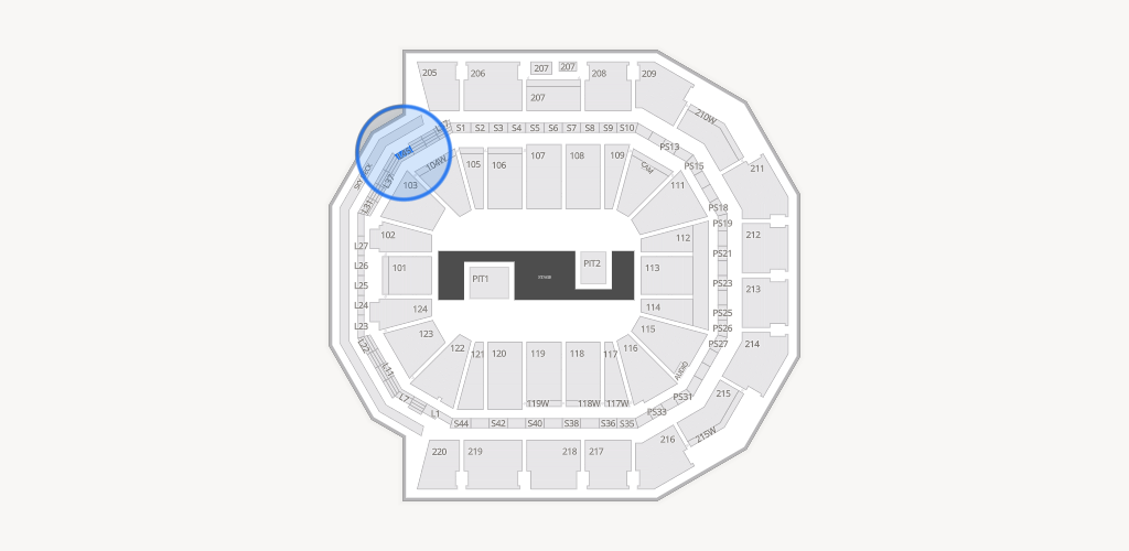 Moody Center ATX Seating Chart