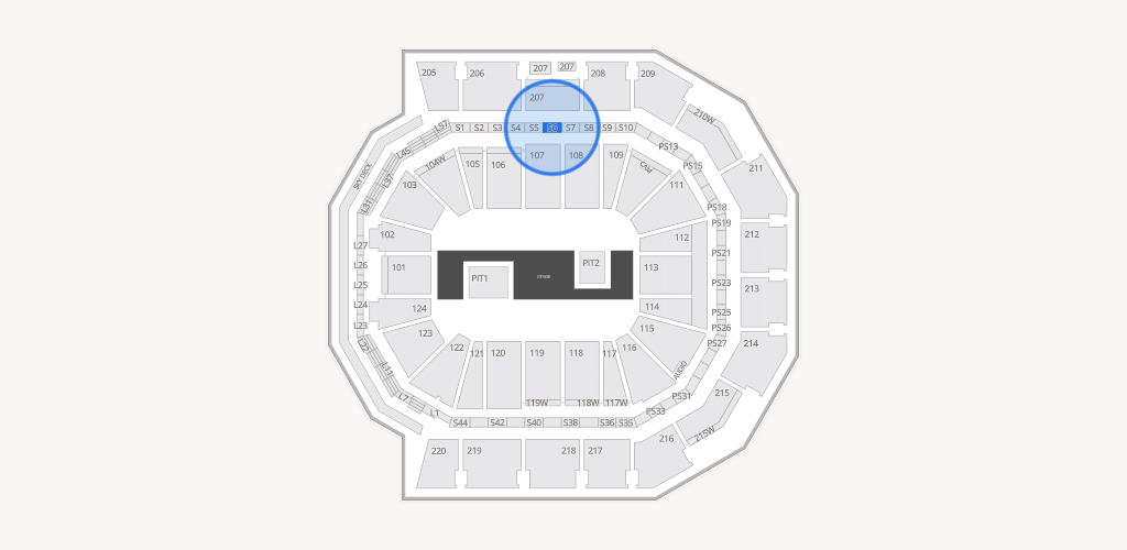 Moody Center ATX Seating Chart