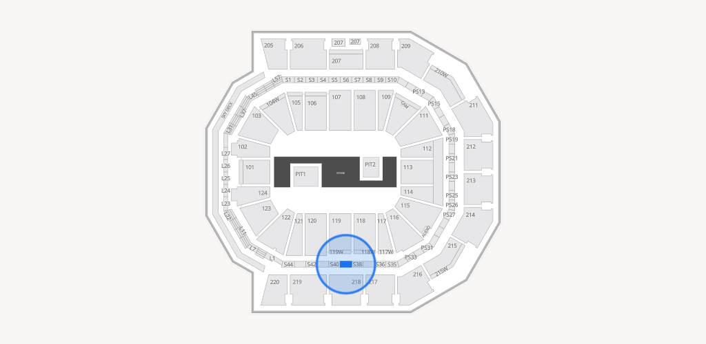 Moody Center ATX Seating Chart
