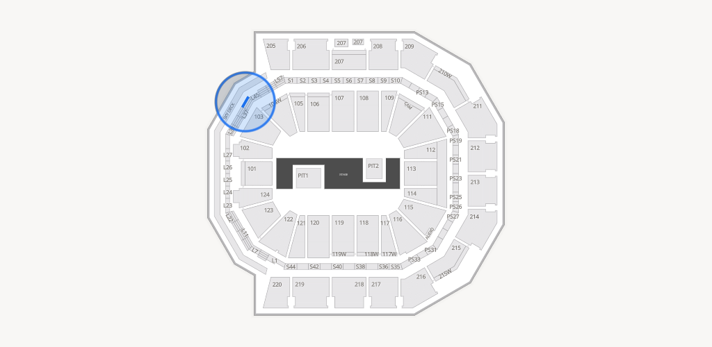 Moody Center ATX Seating Chart