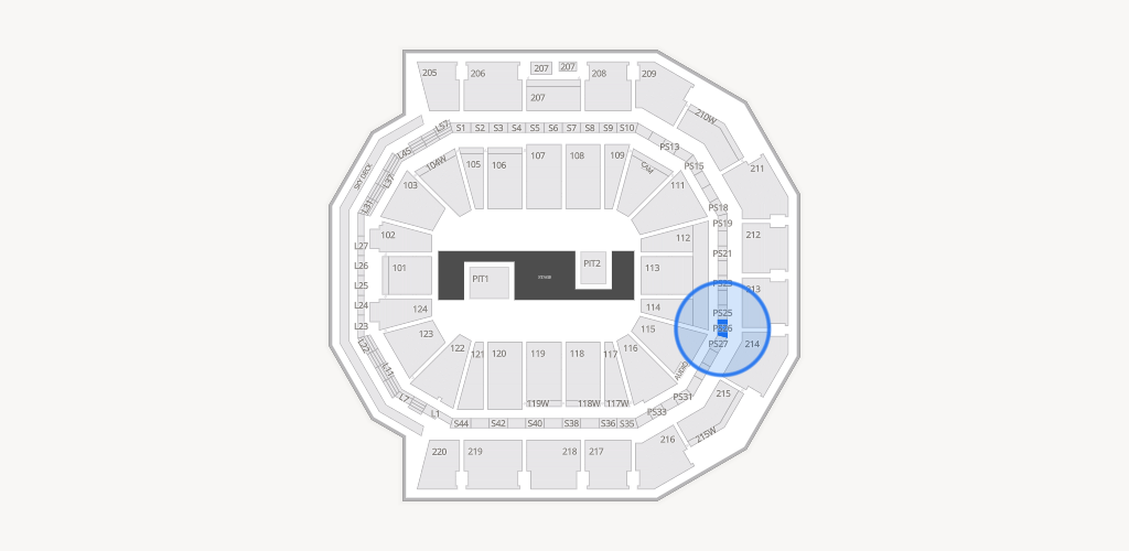 Moody Center ATX Seating Chart