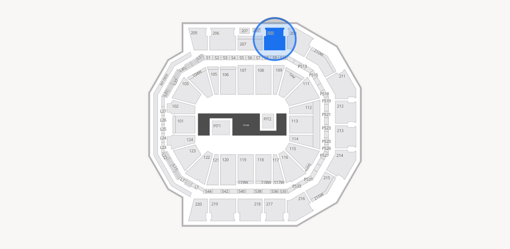 Moody Center ATX Seating Chart