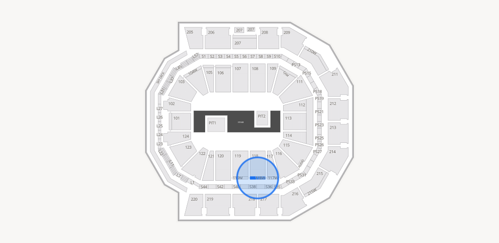 Moody Center ATX Seating Chart