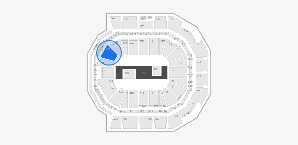 Moody Center ATX Seating Chart