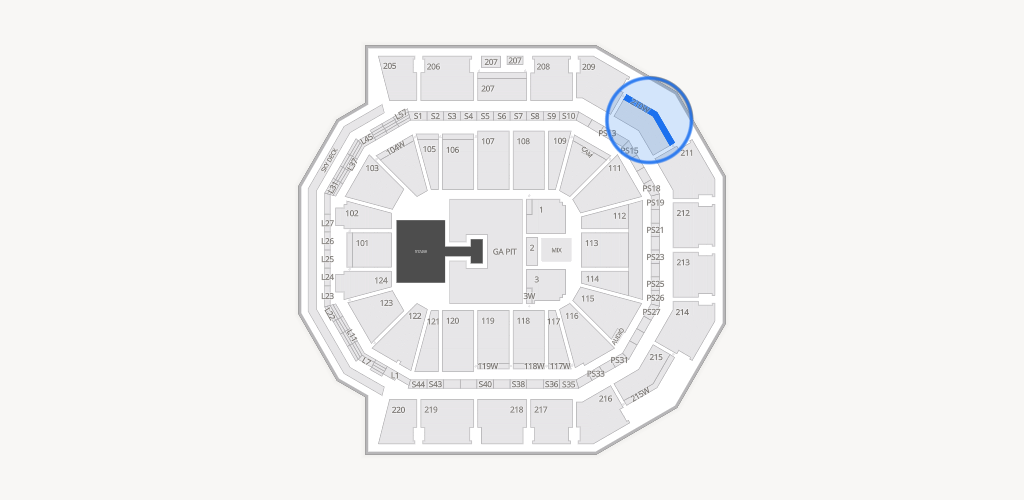Moody Center ATX Seating Chart