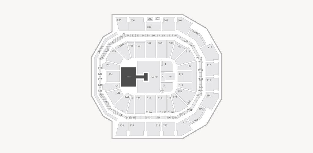 Moody Center ATX Seating Chart