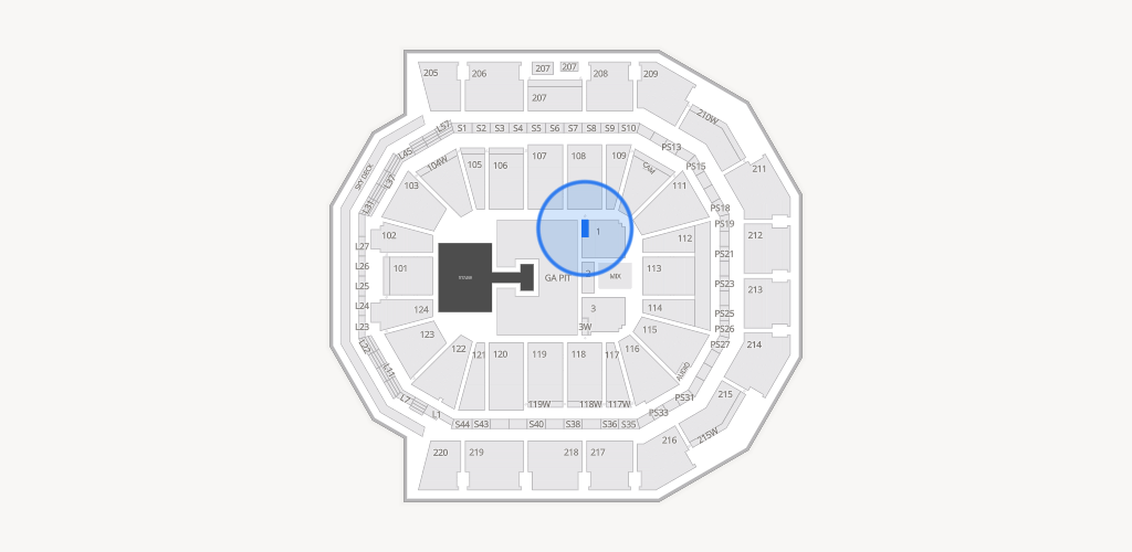 Moody Center ATX Seating Chart