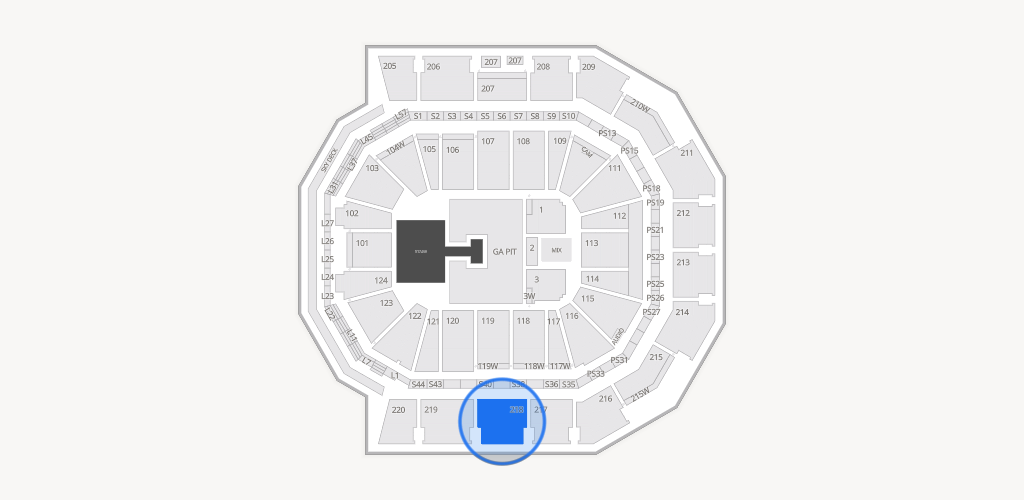 Moody Center ATX Seating Chart