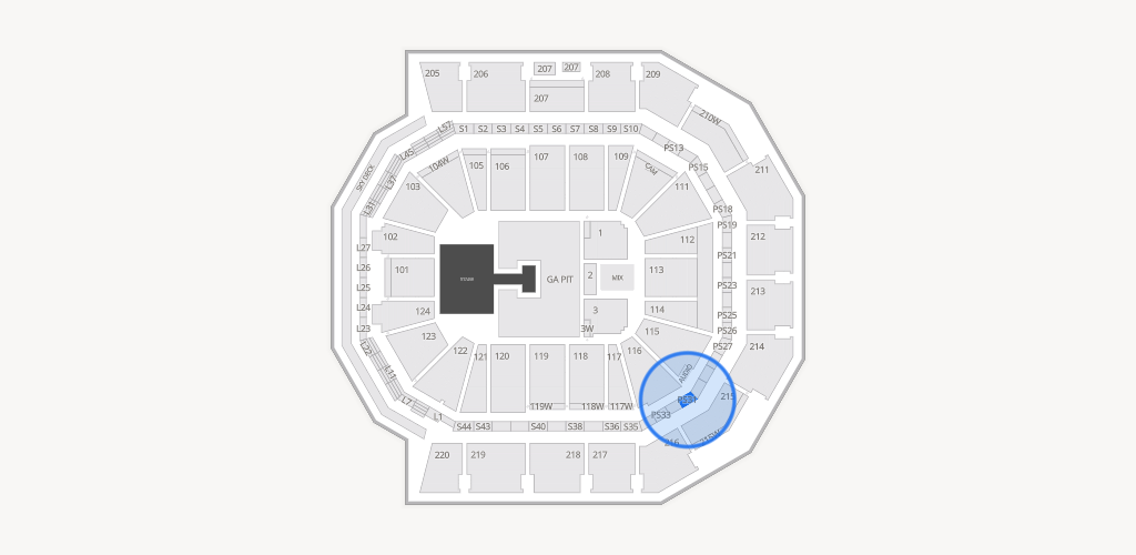 Moody Center ATX Seating Chart