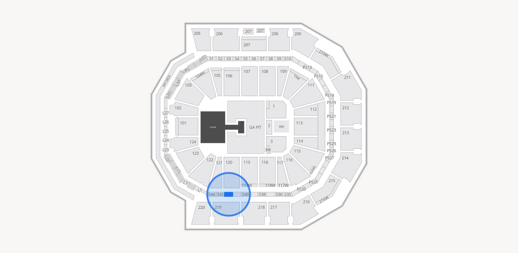 Moody Center ATX Seating Chart