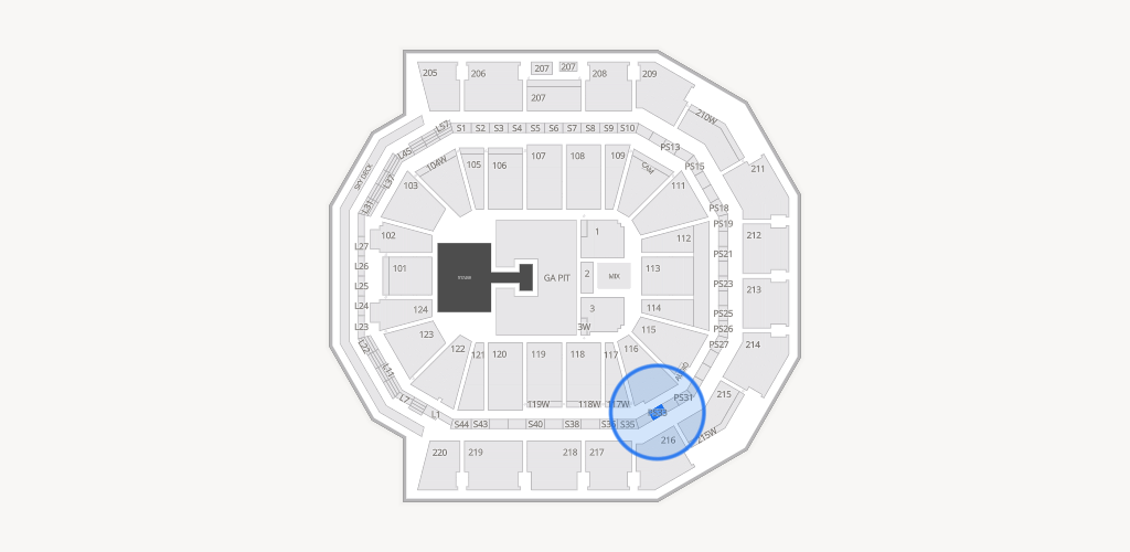 Moody Center ATX Seating Chart