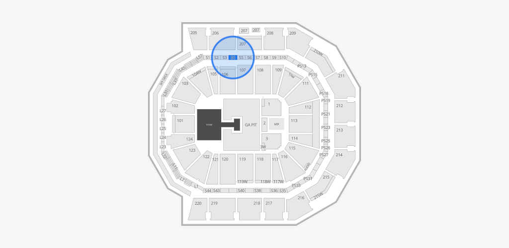 Moody Center ATX Seating Chart