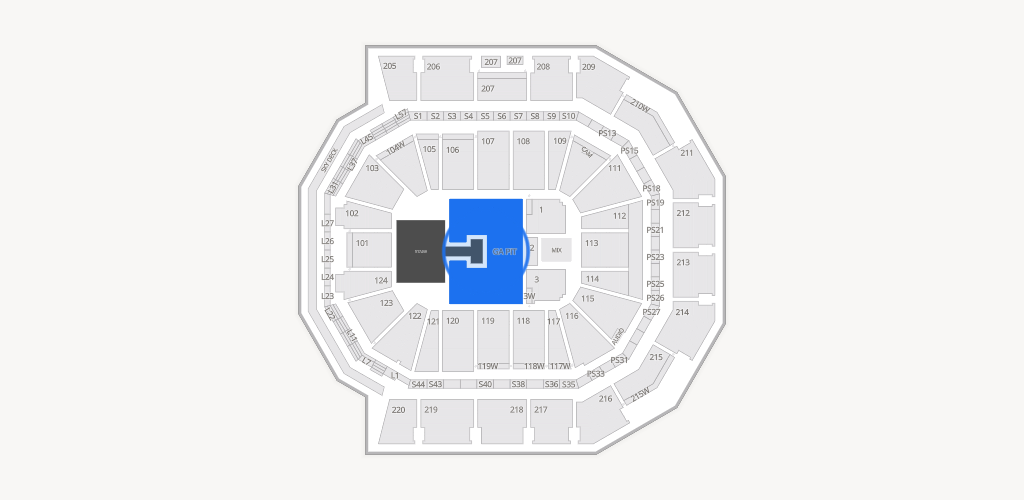 Moody Center ATX Seating Chart