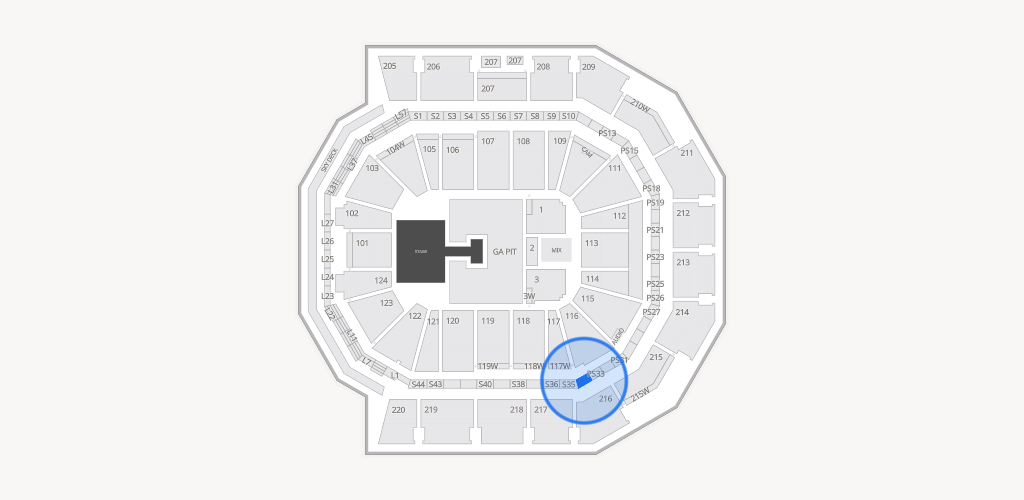 Moody Center ATX Seating Chart