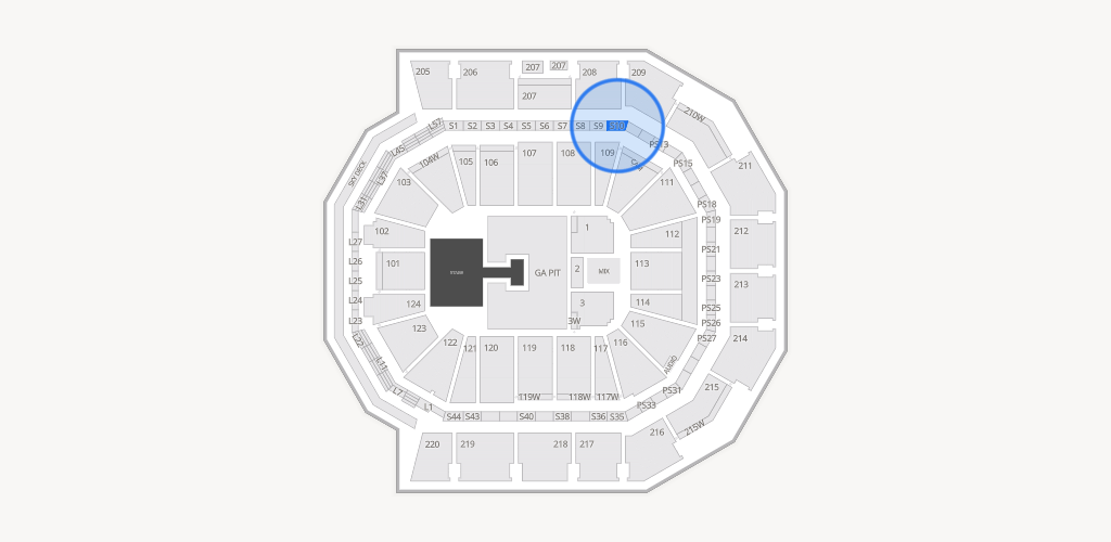 Moody Center ATX Seating Chart