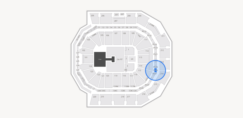 Moody Center ATX Seating Chart
