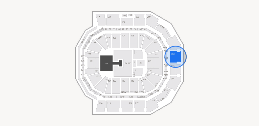 Moody Center ATX Seating Chart