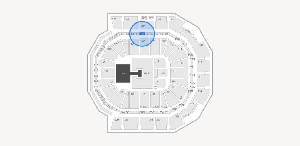Moody Center ATX Seating Chart