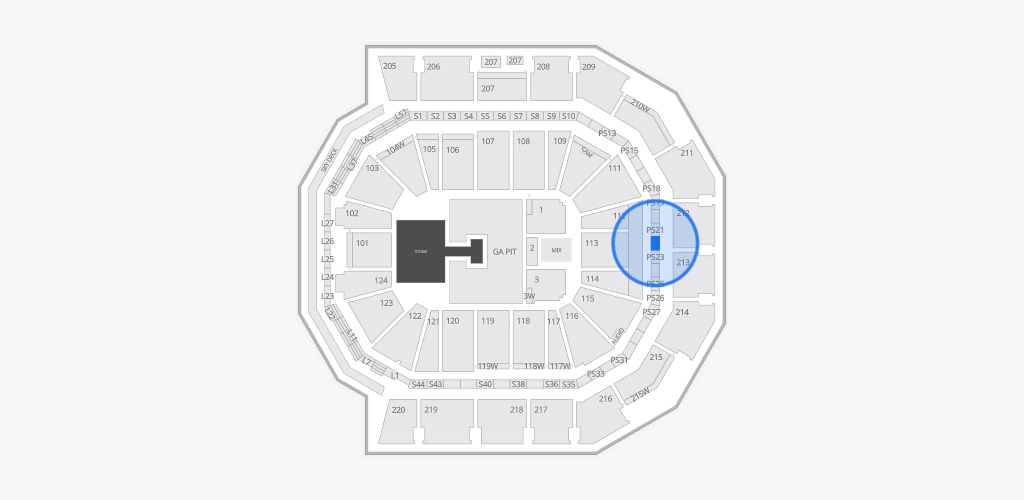 Moody Center ATX Seating Chart