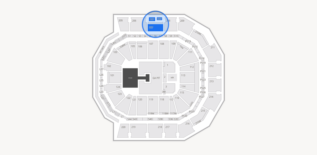 Moody Center ATX Seating Chart