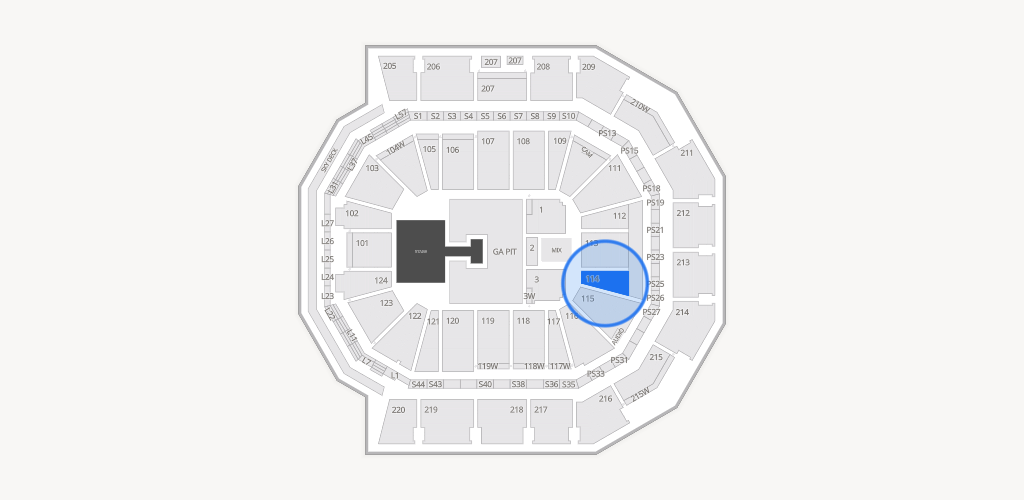 Moody Center ATX Seating Chart