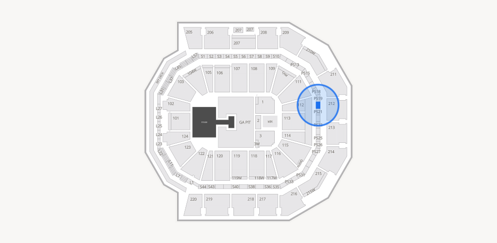 Moody Center ATX Seating Chart