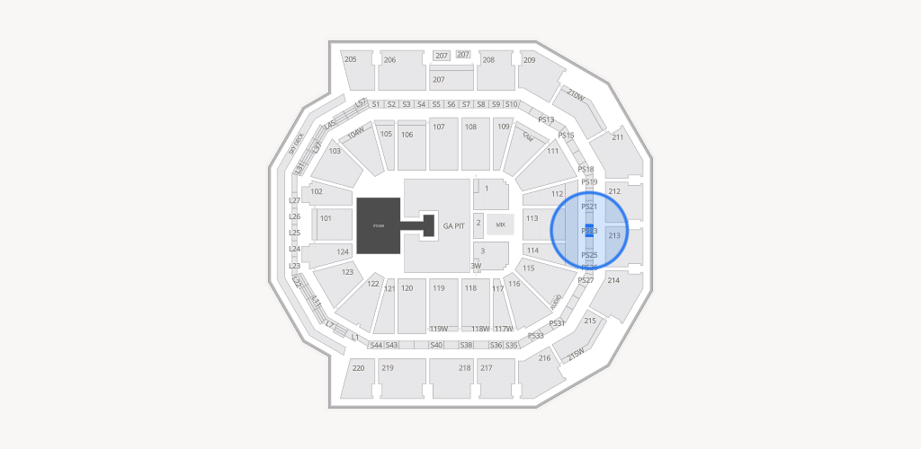 Moody Center ATX Seating Chart