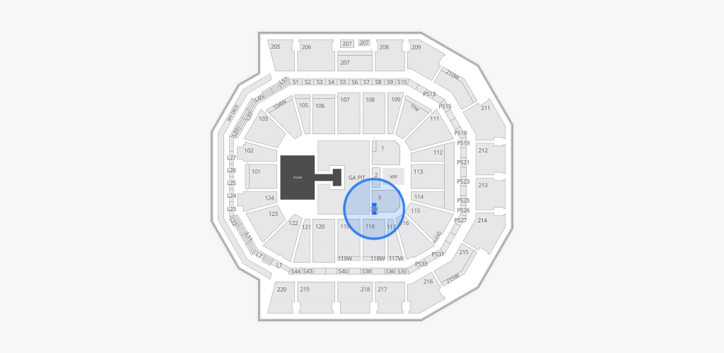 Moody Center ATX Seating Chart