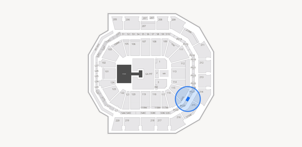 Moody Center ATX Seating Chart