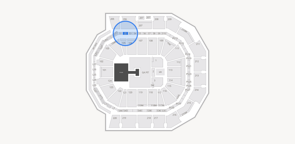 Moody Center ATX Seating Chart