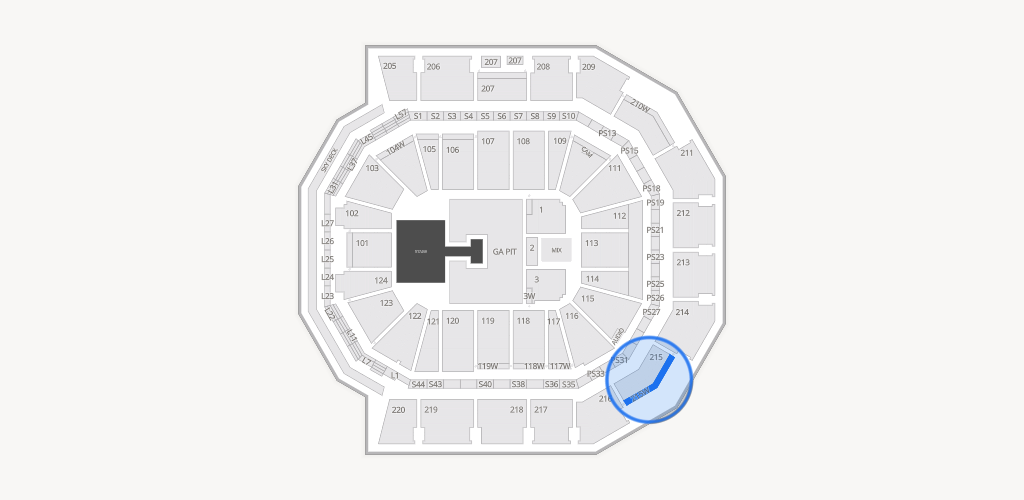 Moody Center ATX Seating Chart