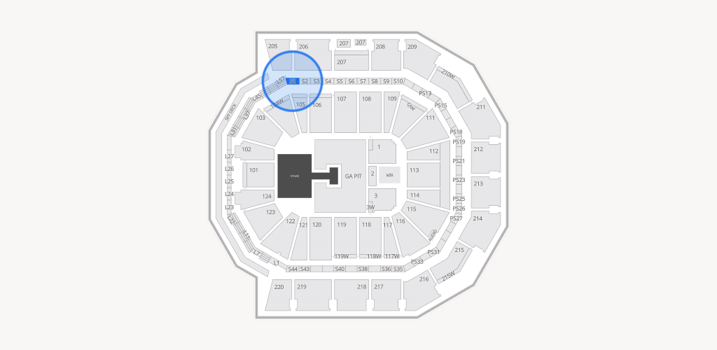 Moody Center ATX Seating Chart