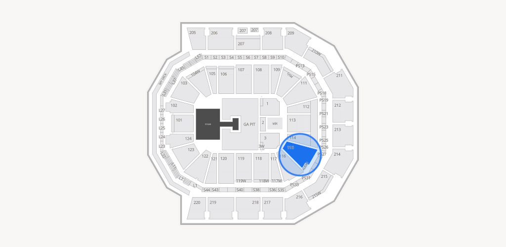 Moody Center ATX Seating Chart