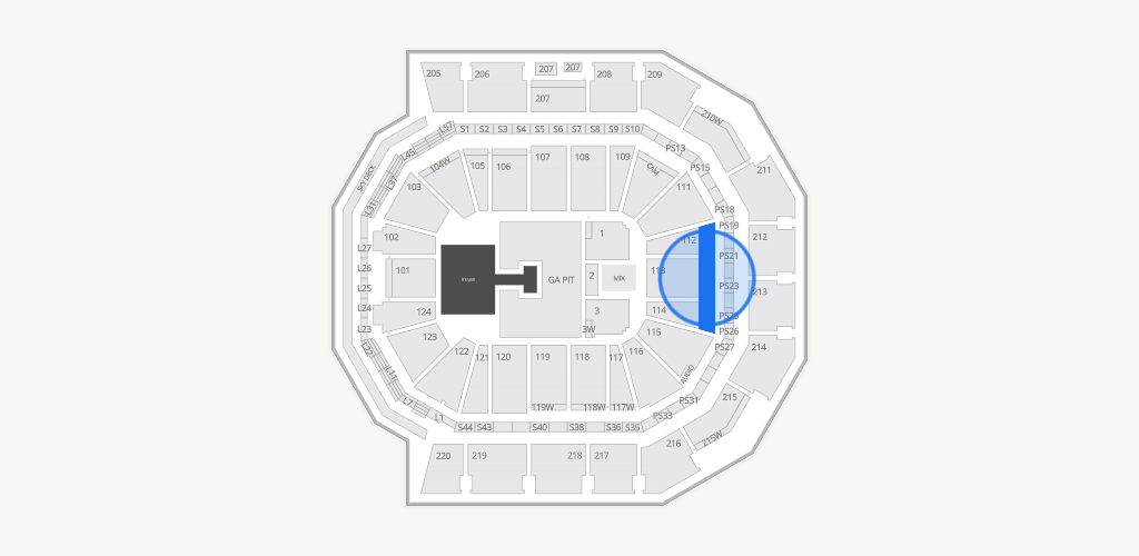 Moody Center ATX Seating Chart