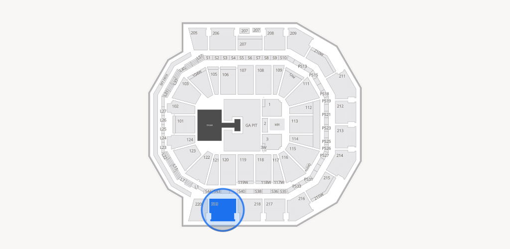 Moody Center ATX Seating Chart