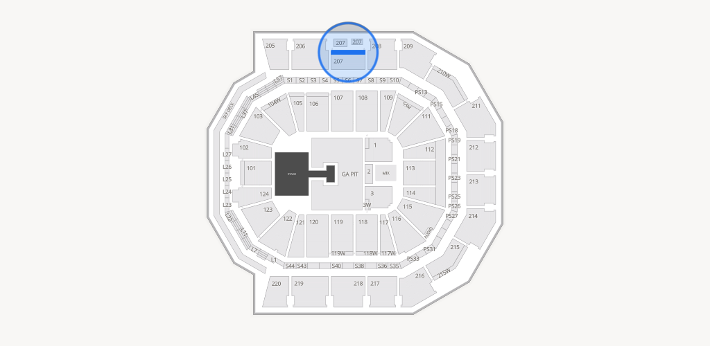 Moody Center ATX Seating Chart