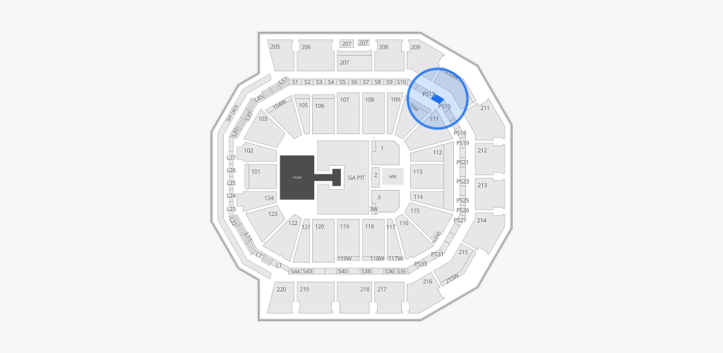 Moody Center ATX Seating Chart