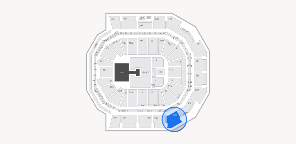 Moody Center ATX Seating Chart