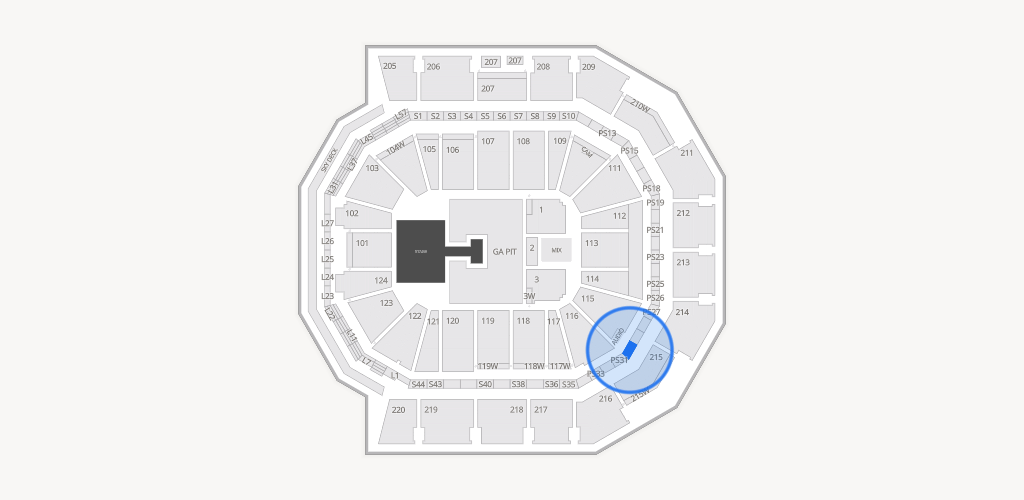 Moody Center ATX Seating Chart