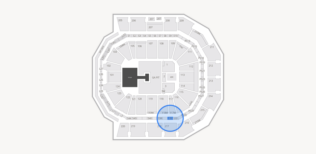 Moody Center ATX Seating Chart