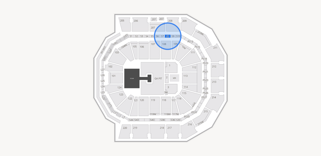Moody Center ATX Seating Chart