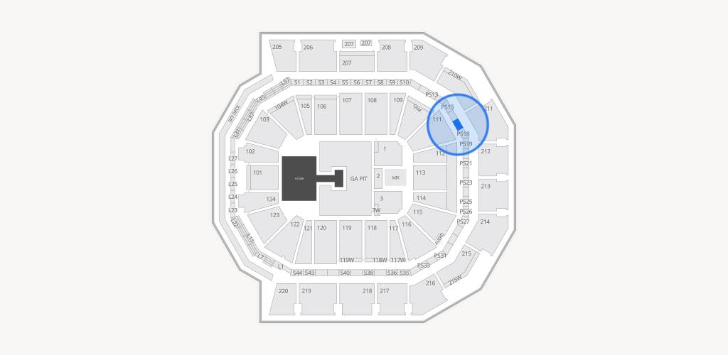 Moody Center ATX Seating Chart