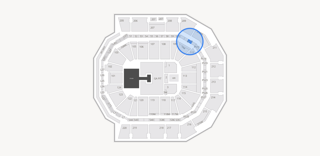 Moody Center ATX Seating Chart