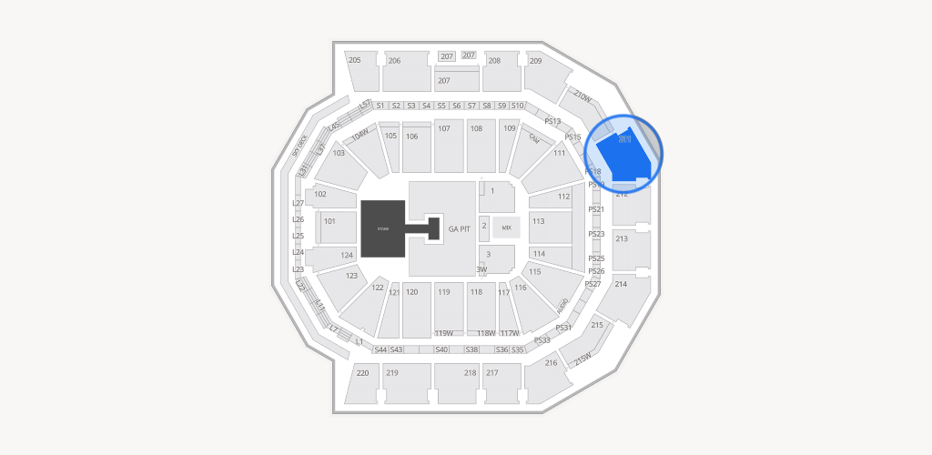 Moody Center ATX Seating Chart
