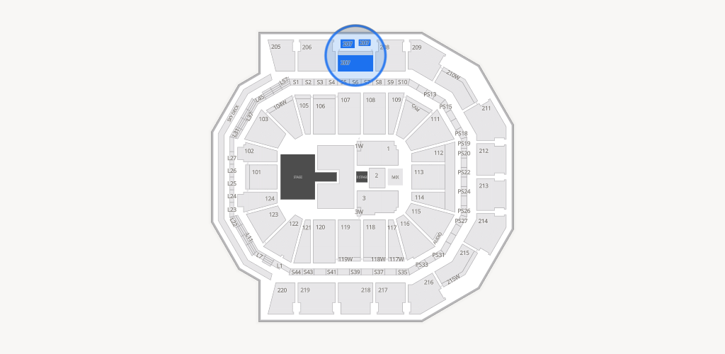 Moody Center ATX Seating Chart