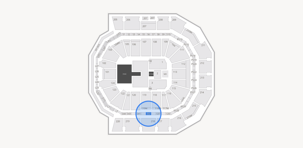 Moody Center ATX Seating Chart