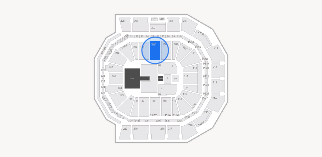 Moody Center ATX Seating Chart