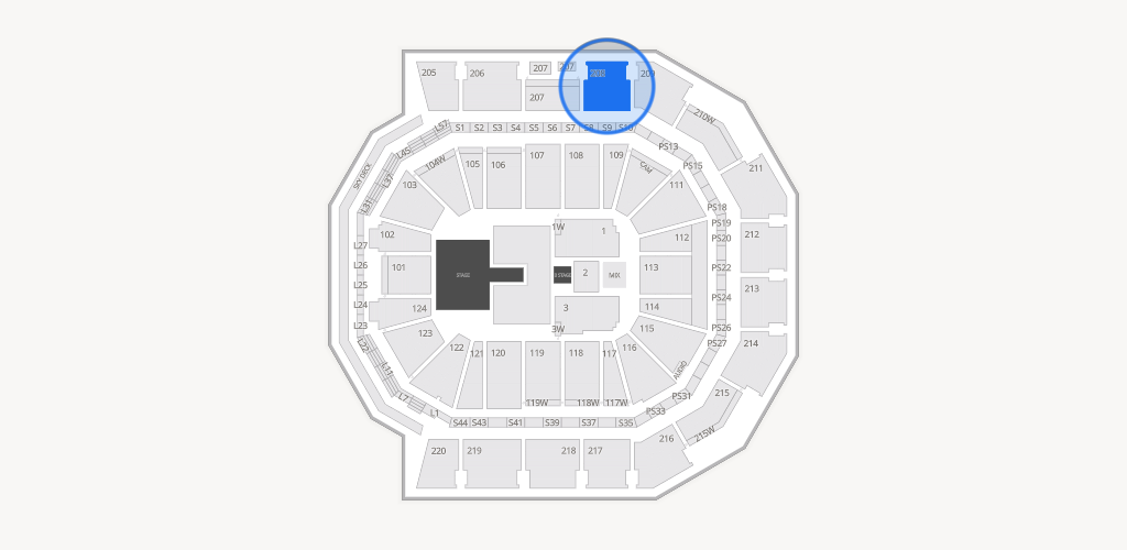 Moody Center ATX Seating Chart
