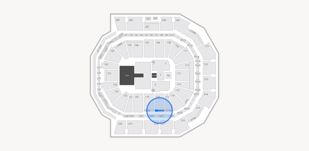 Moody Center ATX Seating Chart